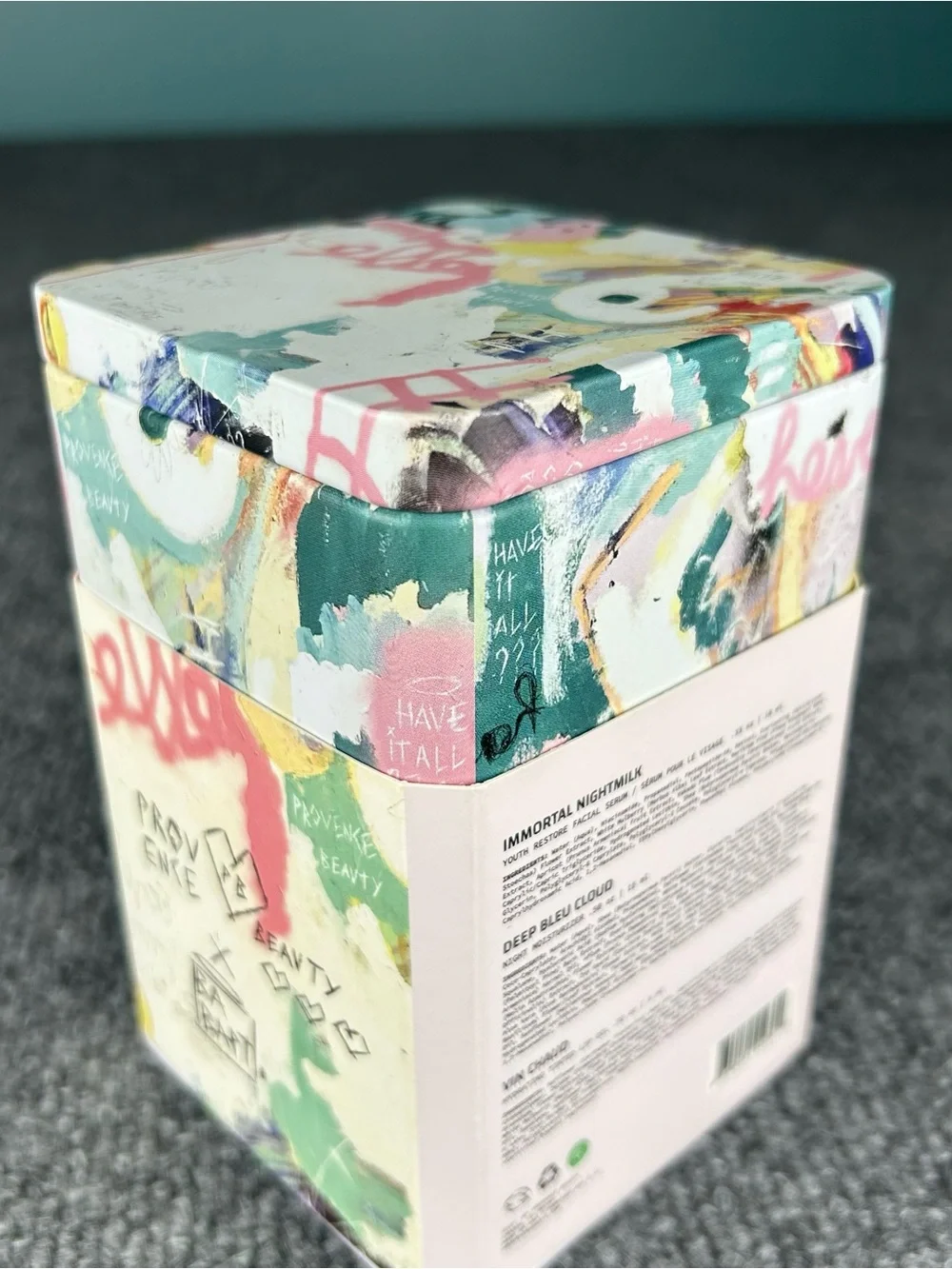 Provence Beauty Skincare Bundle Graffiti Tin ~ Lip Oil Moisturizer Serum TRAVEL
